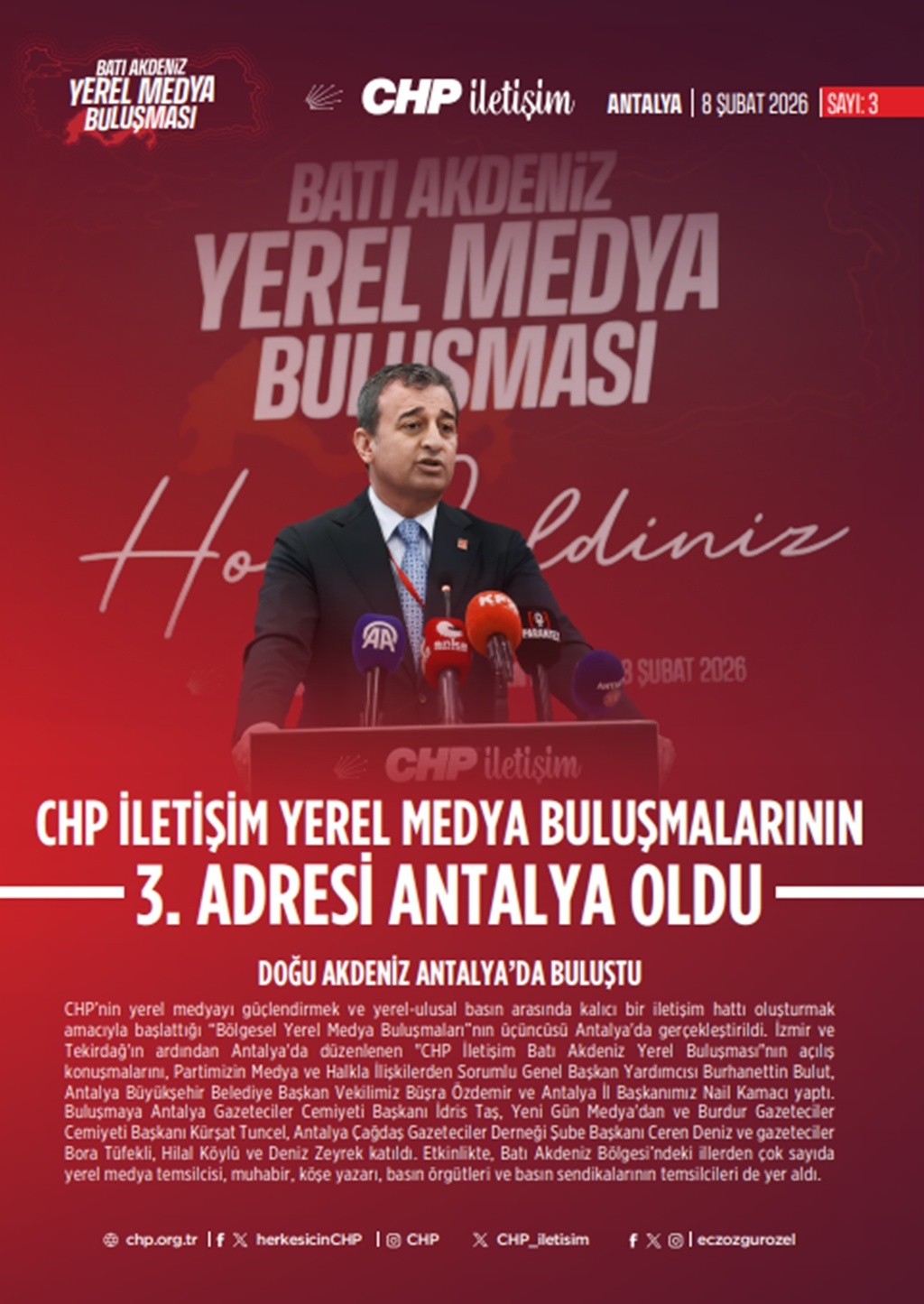 Batı Akdeniz Yerel Medya Buluşması